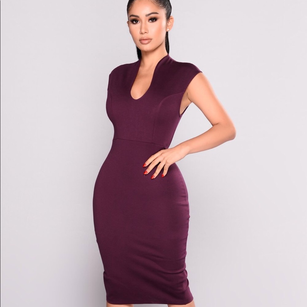 Fashion Nova midi dress
